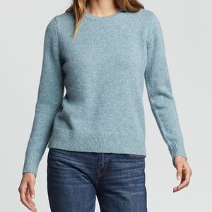 NWT 🔖 PENDLETON Shetland Washable Wool Crewneck Sweater - Blue - Medium